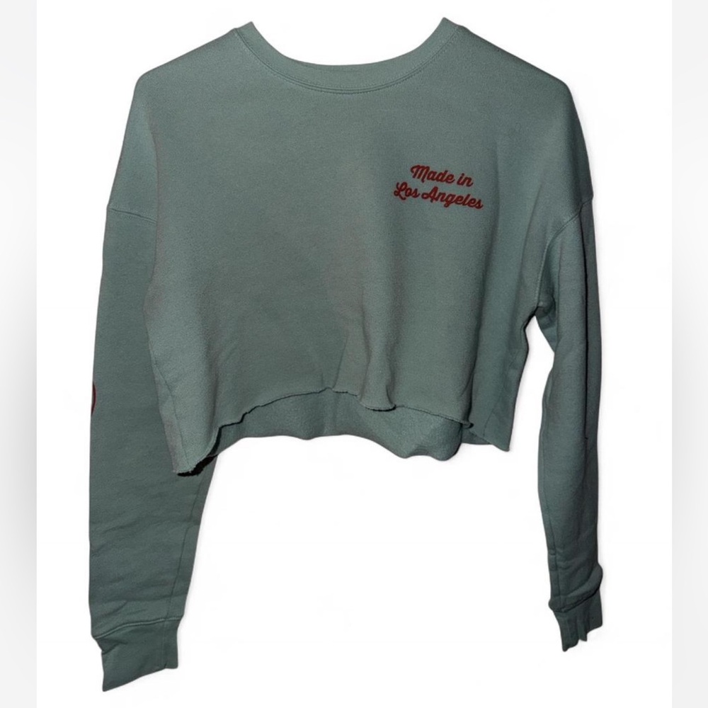 Badwood cropped sweatshirt